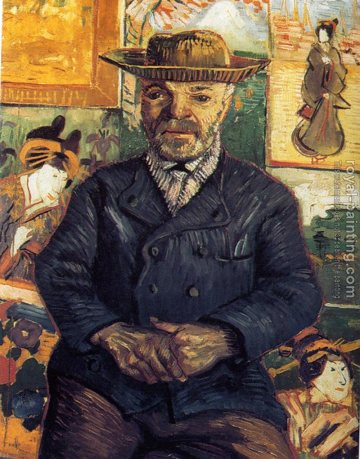 Vincent Van Gogh : Portrait of Pere Tanguy